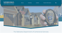 Desktop Screenshot of corrections.nebraska.gov
