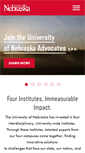 Mobile Screenshot of nebraska.edu