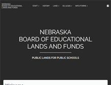 Tablet Screenshot of belf.nebraska.gov