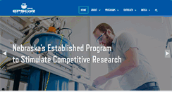Desktop Screenshot of epscor.nebraska.edu
