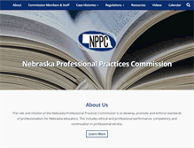 Tablet Screenshot of nppc.nebraska.gov