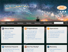 Tablet Screenshot of nema.nebraska.gov
