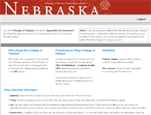 Tablet Screenshot of intercampus.nebraska.edu
